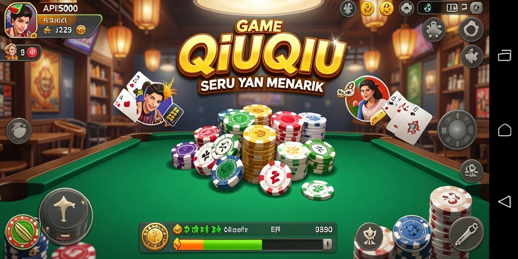 Screenshot gameplay QiuQiu yang menarik dan seru di API5000.