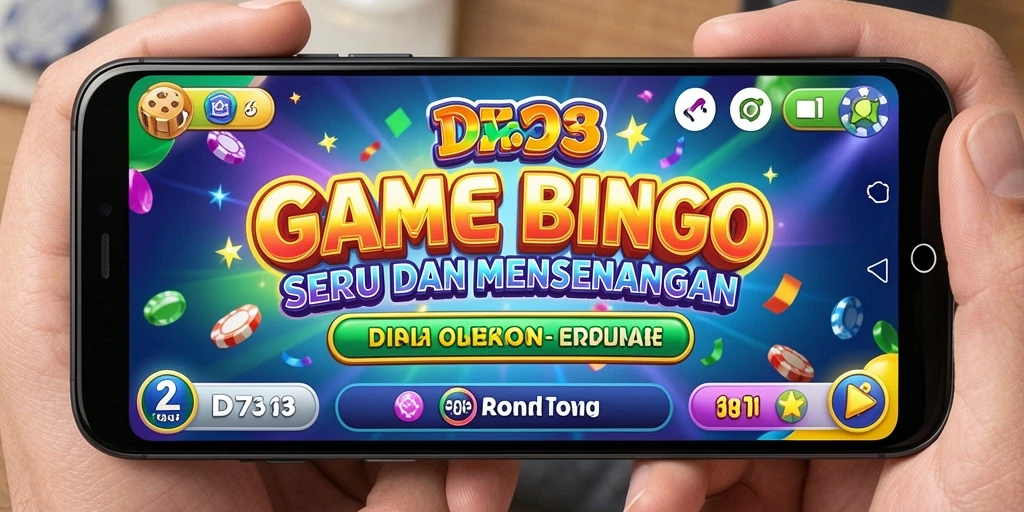Gameplay seru dan menantang pada D73 yang penuh warna.