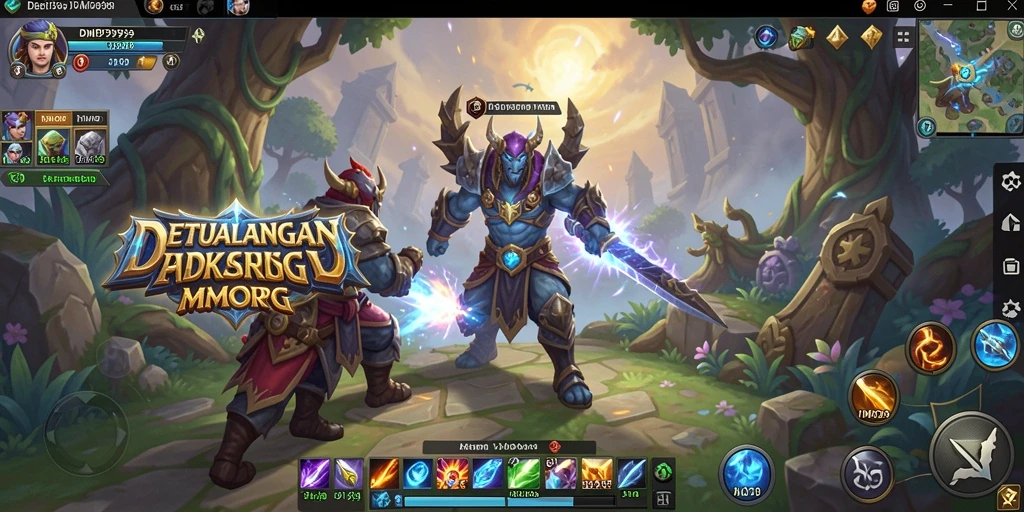 Tampilan gameplay DMD999 yang memukau dan menantang.