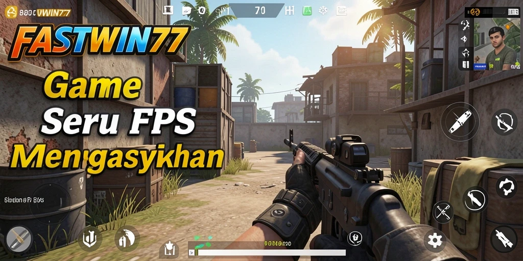 Tampilan menarik gameplay FPS di FASTWIN77 dengan aksi yang mendebarkan.