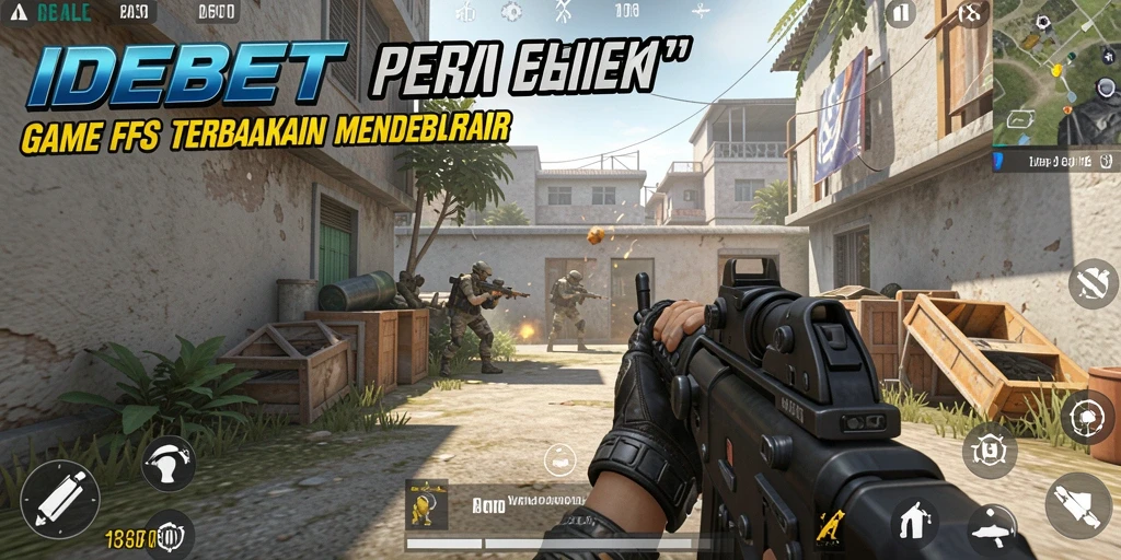 Tampilan grafik mendebarkan dalam gameplay <strong>IDEBET</strong> yang intens.