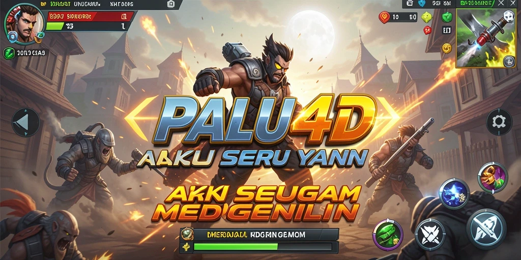 Tampilan menarik dari gameplay seru PALU4D.