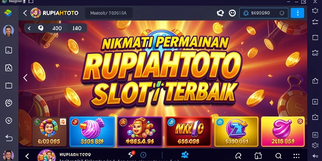 Gameplay Slot seru di RUPIAHTOTO yang memukau.
