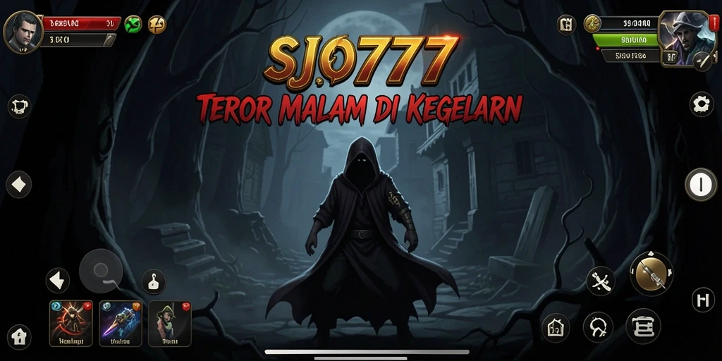 Tampilan gameplay SJO777 menampilkan kegelapan dan ketegangan yang mendalam.