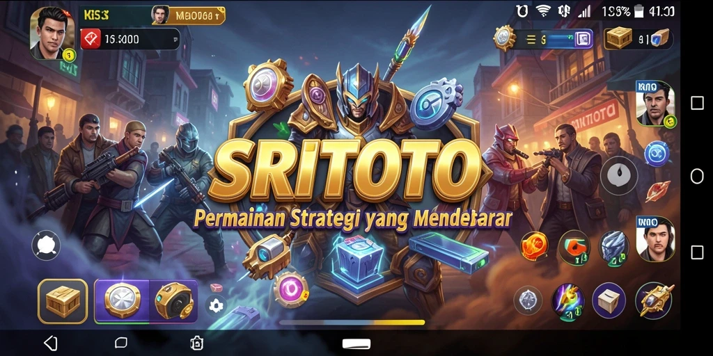 Tampilan gameplay SRITOTO yang menarik dan mendebarkan.